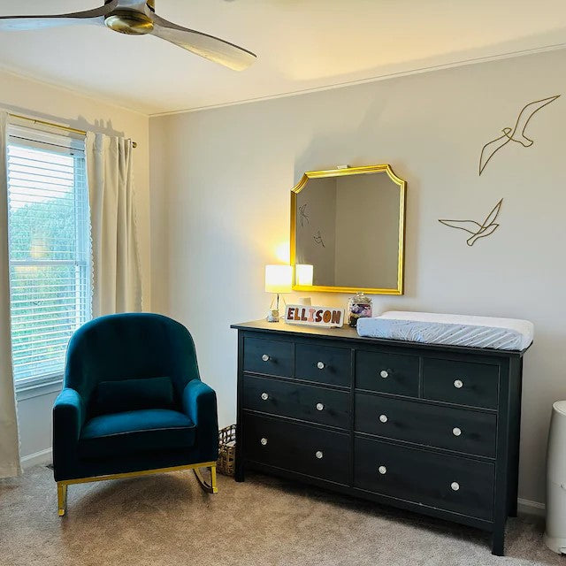 Minimal Birds Metal Set of 2 -WA054