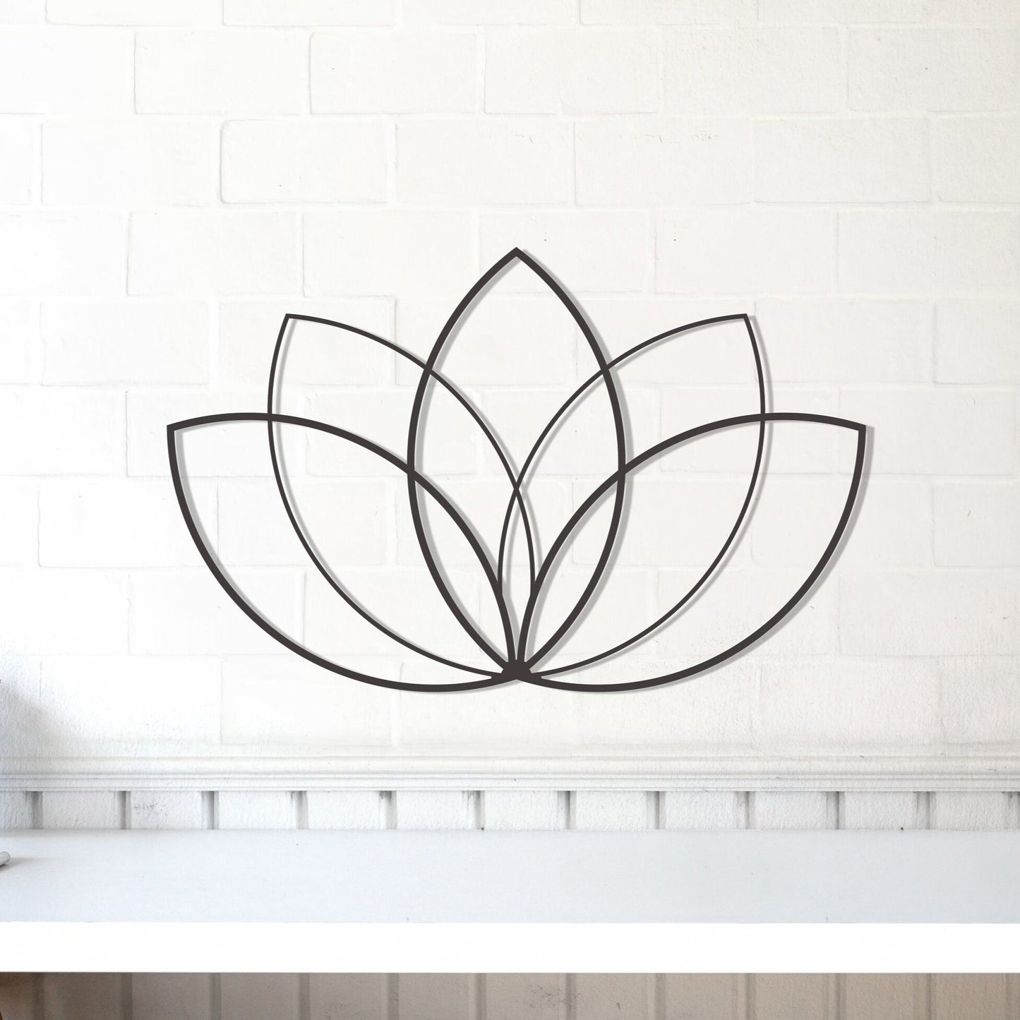 Lotus Gold Wall Art -WA026