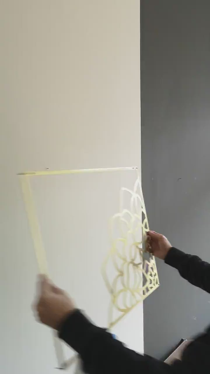 Gold Mandala Wall Decor, Large Mandala Metal Art, Large Wall Decor, Above Bed Decor, Living Room Wall Art Set, New Home Gift, Christmas Gift