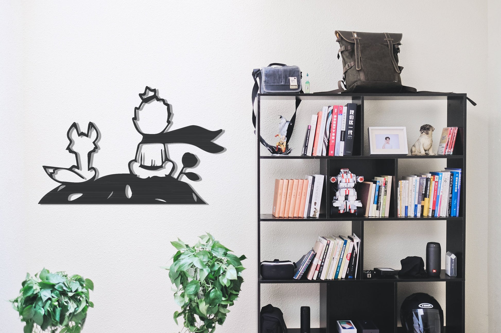 The Little Prince Metal Wall Art - BlackIvyCrafts