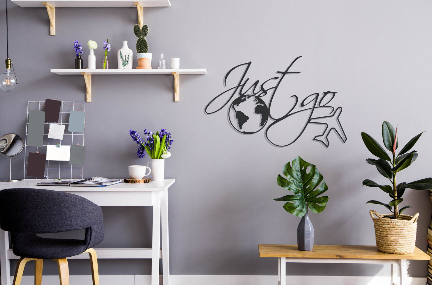 Traveler Wall Decor, Metal World Map, Office Wall Decor, World Map Wall Art, Traveler Gift