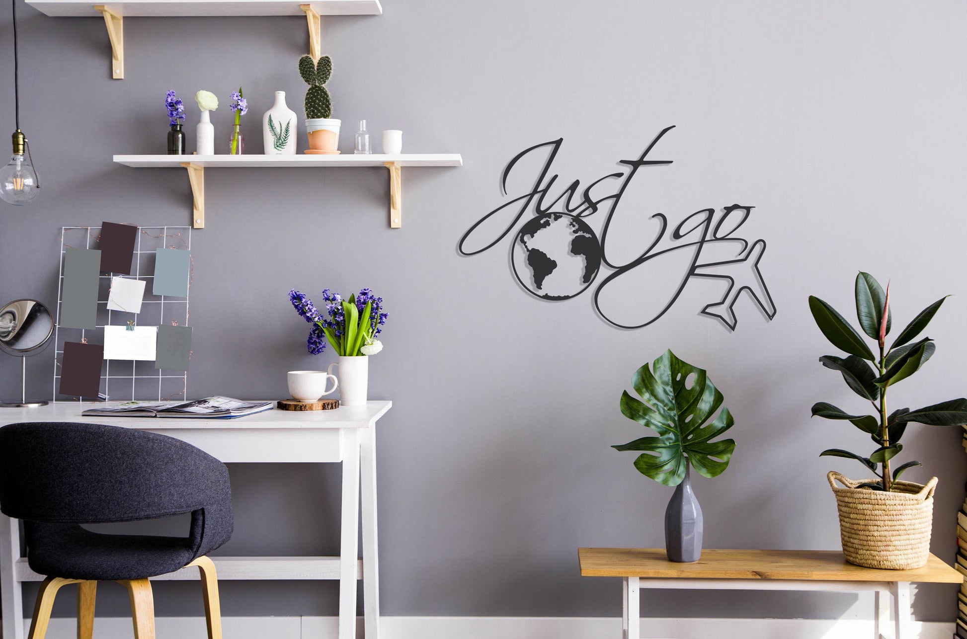 Traveler Wall Decor, Metal World Map, Office Wall Decor, World Map Wall Art, Traveler Gift