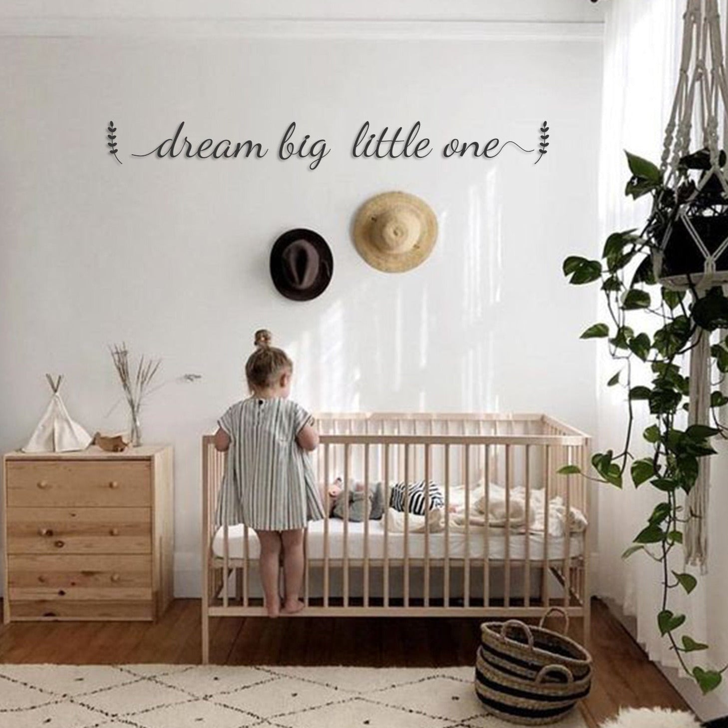 Dream Big Little One Metal Wall Decor - BlackIvyCrafts