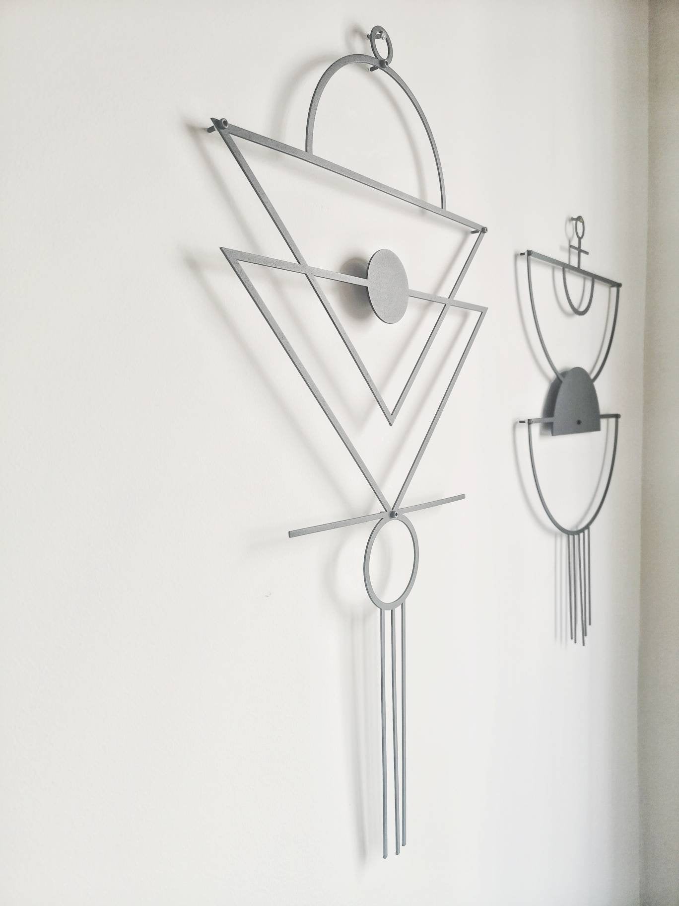 Modern Macrame Wall Decor Set - BlackIvyCrafts