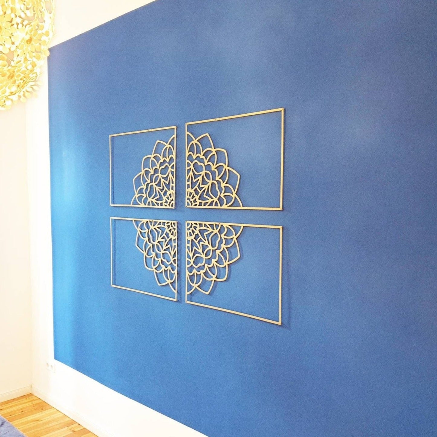 Gold Mandala Wall Decor - BlackIvyCraft