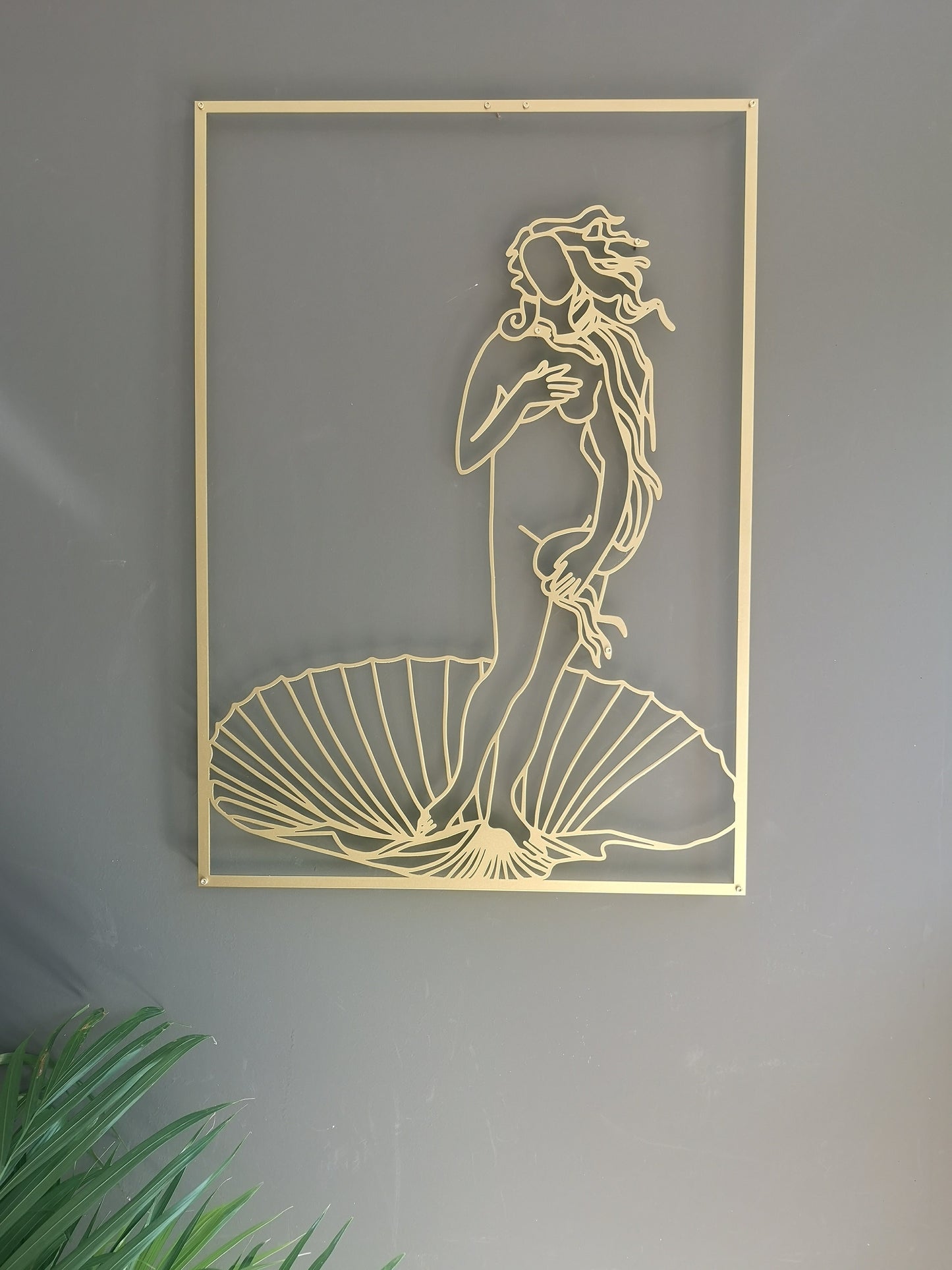 Birth of Aphrodite - Gold Venus Decor- W124 - BlackIvyCraft