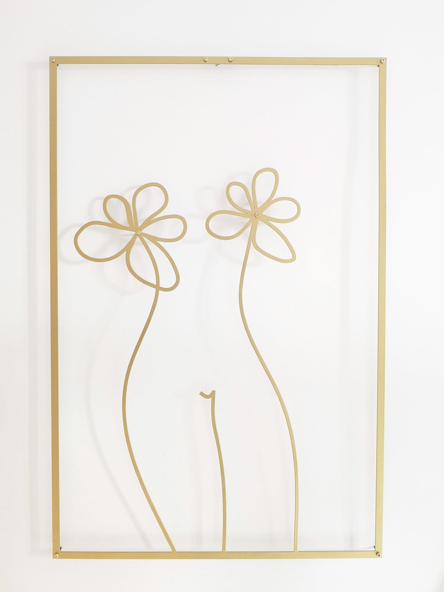 Naked Woman Gold Wall Decor Set -W260 - BlackIvyCraft