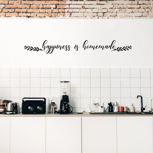 Happiness Is Homemade, Metal Wall Decor, Kitchen Metal Wall Art, Kitchen Wall Decor, Kitchen Quotes, Secret Ingredient