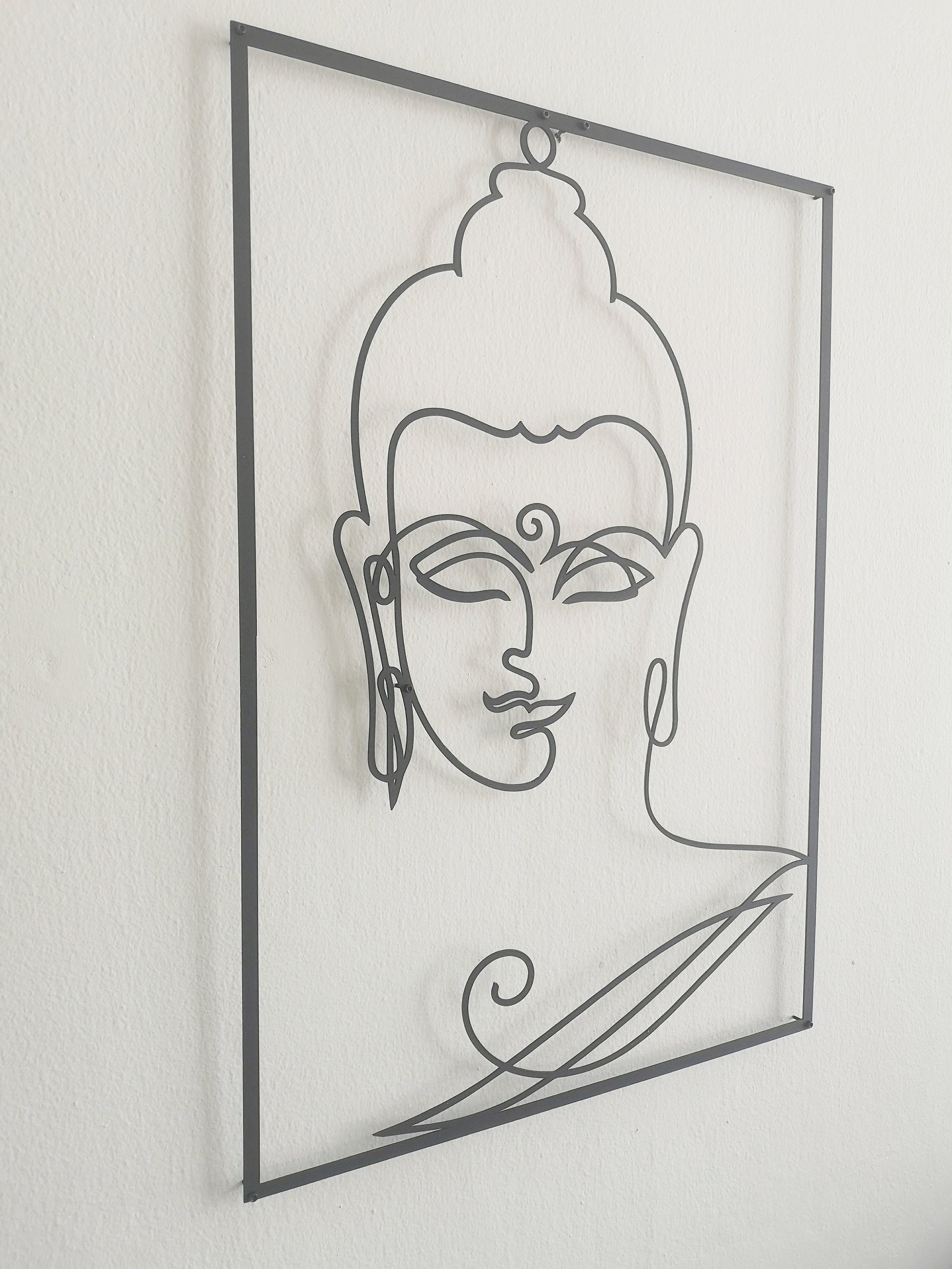 Buddha Metal Wall Art - BlackIvyCrafts