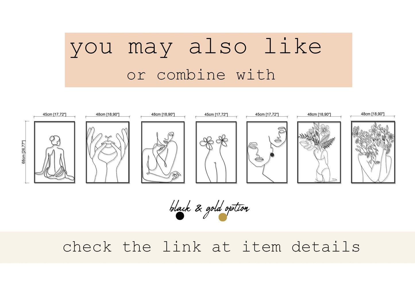 Women Metal Line Art, Large Wall Decor, Unique Wall Art, Horizontal Decor, Bed-Top Decor, Female Body Line Art