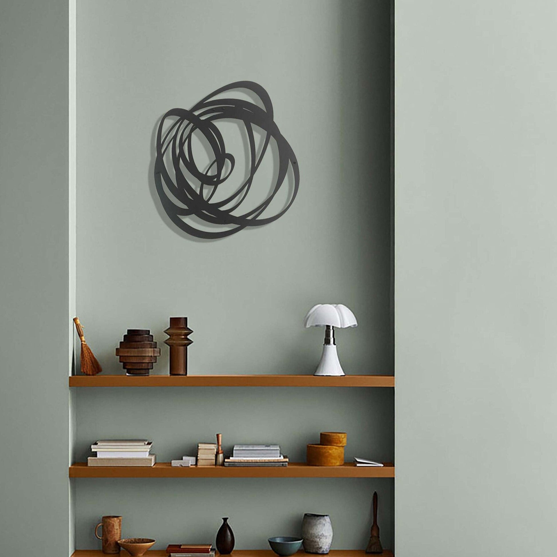 Abstract Metal Wall Art, Modern Entryway Decor, Living Room Wall Decor, Modern Outdoor Art, Unique Wall Decor