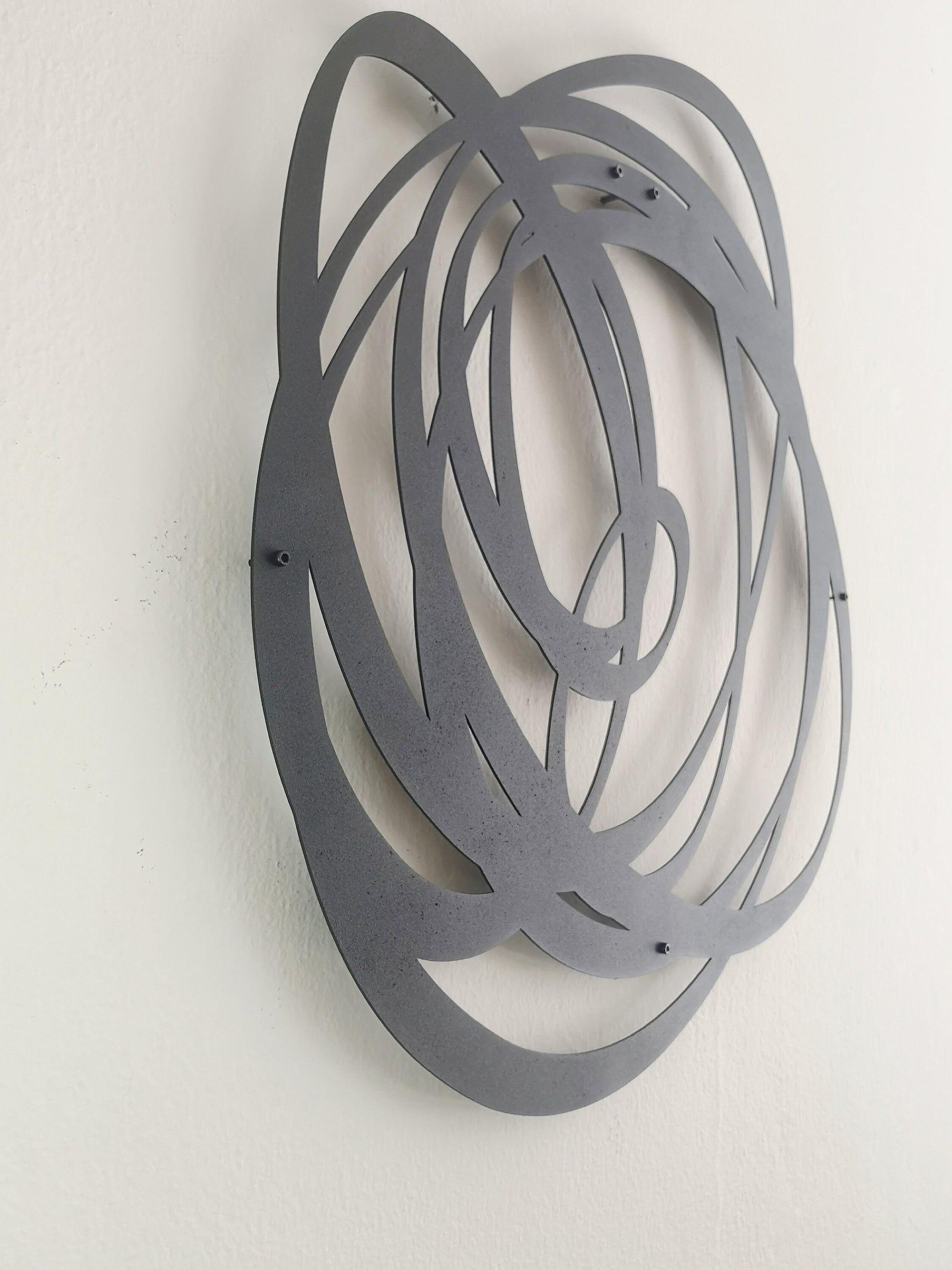 Abstract Metal Wall Art, Modern Entryway Decor, Living Room Wall Decor, Modern Outdoor Art, Unique Wall Decor