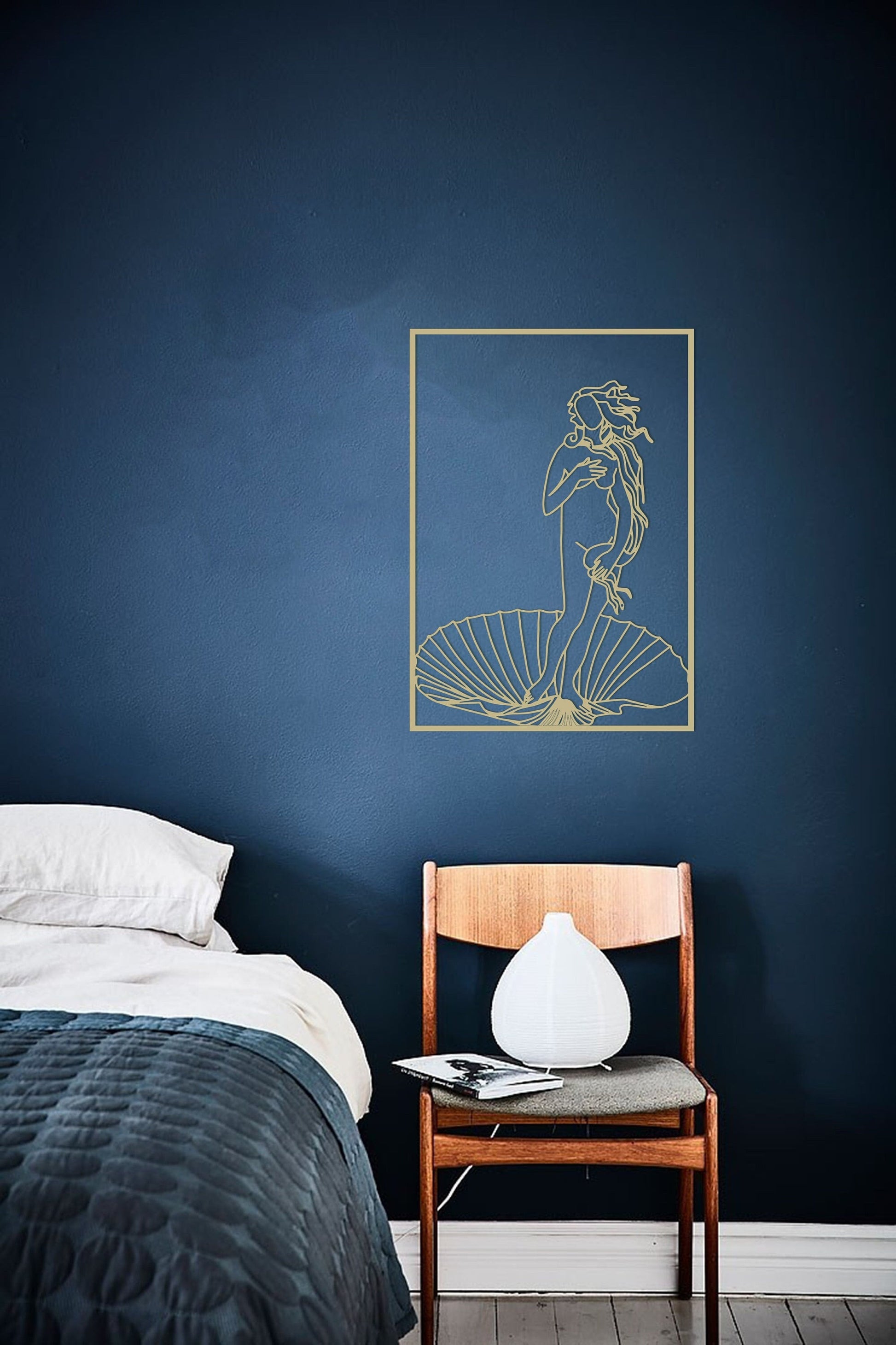 Birth of Aphrodite - Gold Venus Decor- W124 - BlackIvyCraft