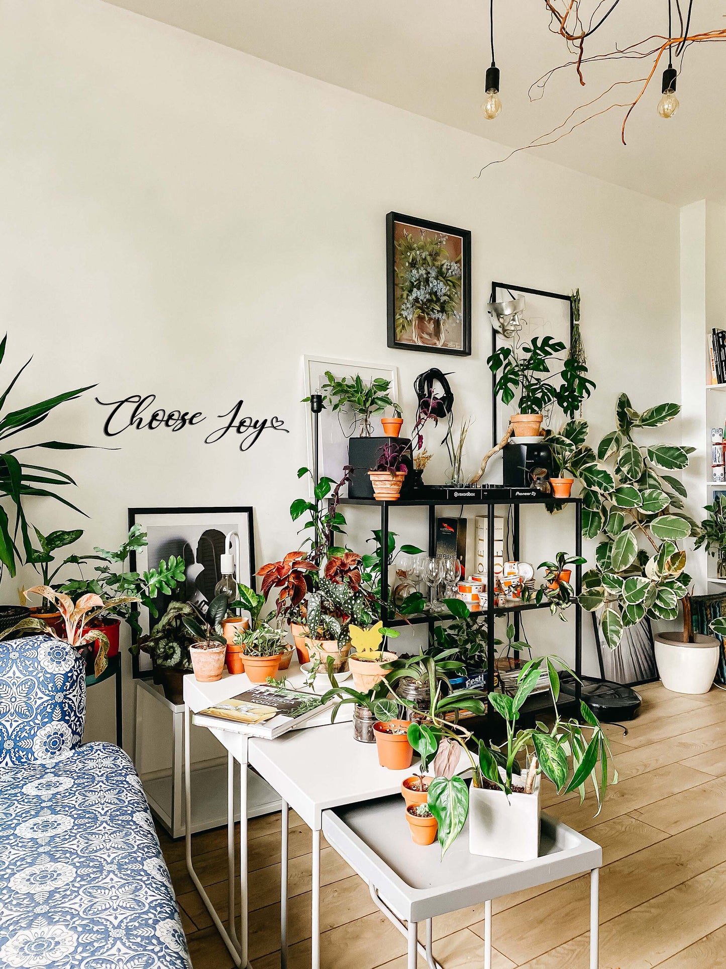 Choose Joy Metal Sign, Welcome Wall Decor, Happy Metal Words, Porch Sign, Metal Words for Walls, Housewarming Gift