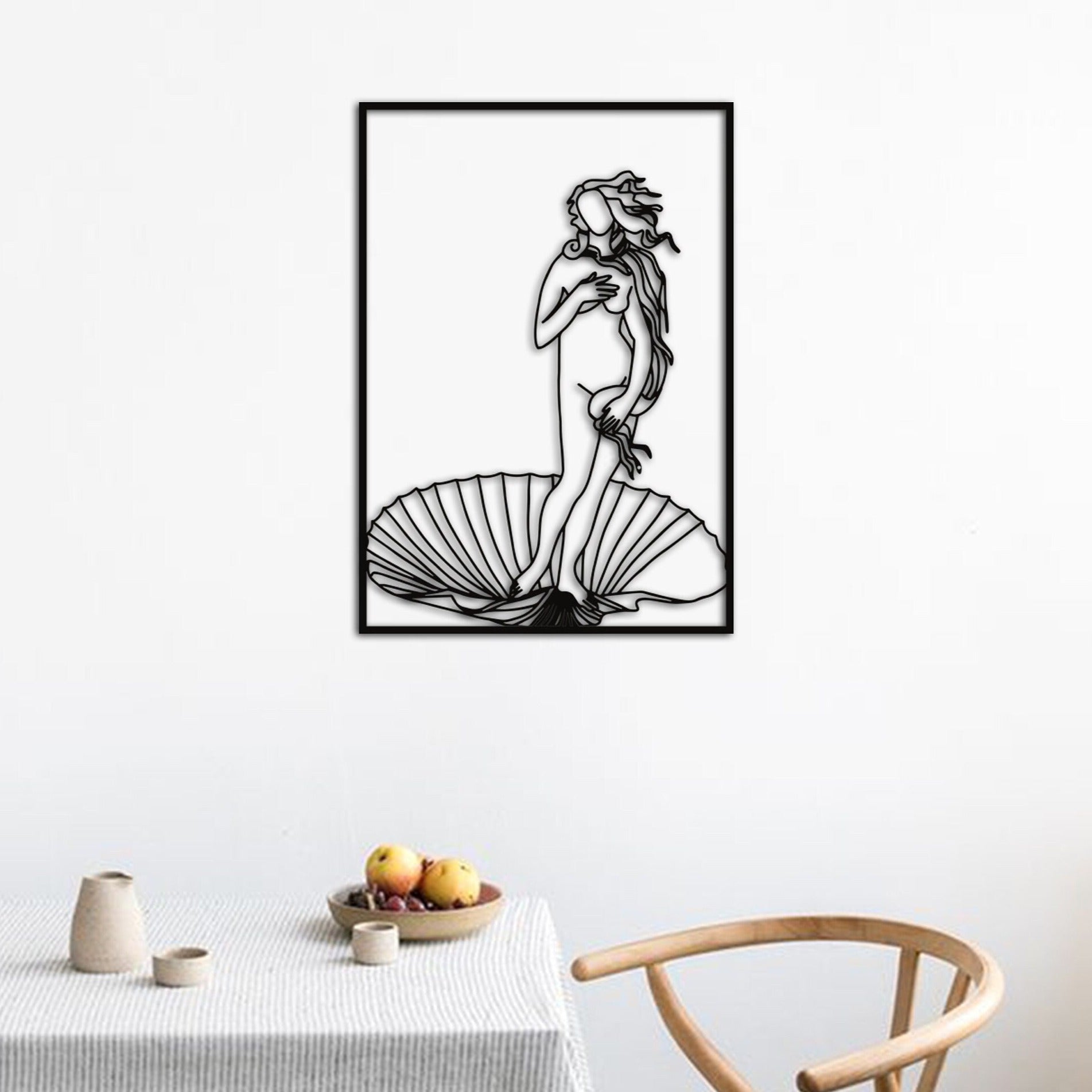 Birth of Aphrodite - Gold Venus Decor- W124 - BlackIvyCraft