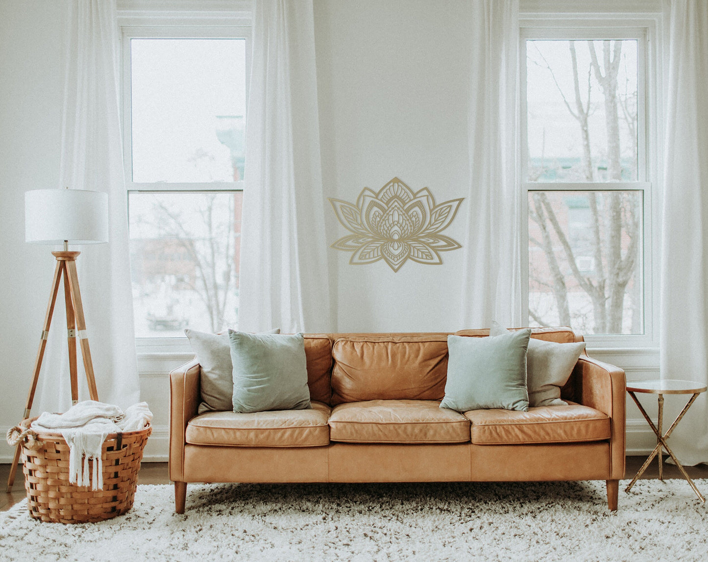 Gold Mandala Lotus Wall Art, Lotus Metal Wall Art, Gold Metal Wall Art, Yoga Studio Decor, Large Wall Decor, Modern Living Room Decor