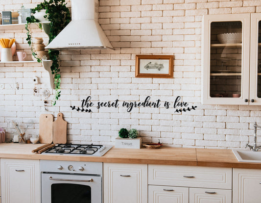 The Secret Ingredient Is Love