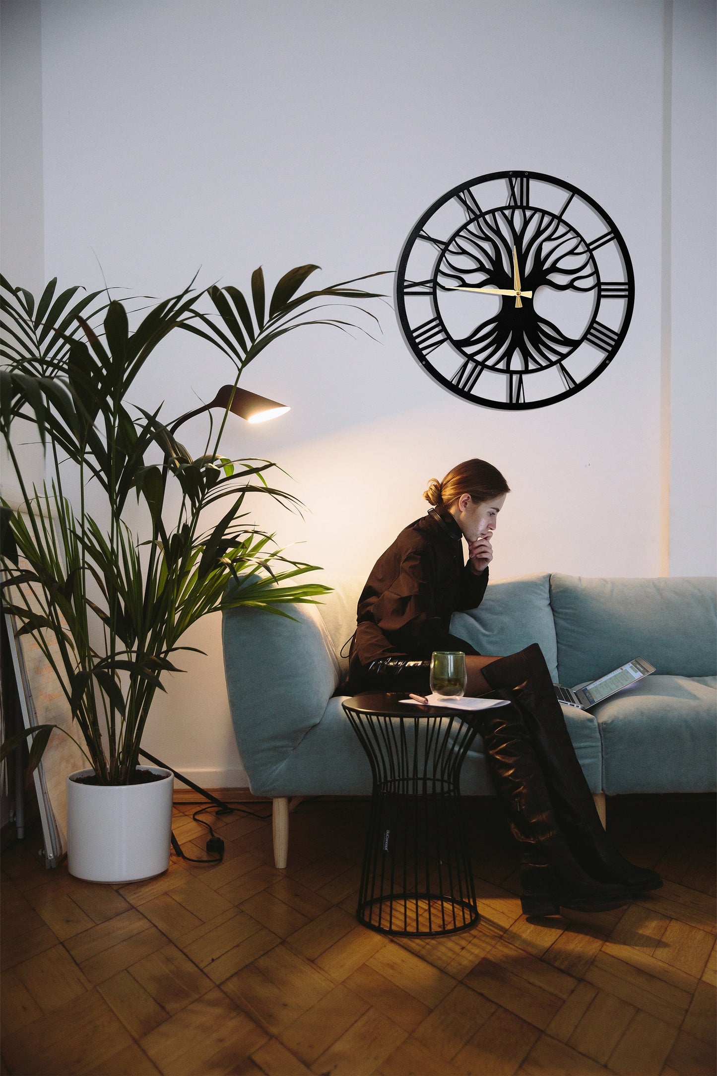 tree of life wall clock