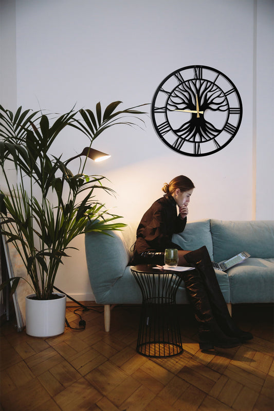 tree of life wall clock