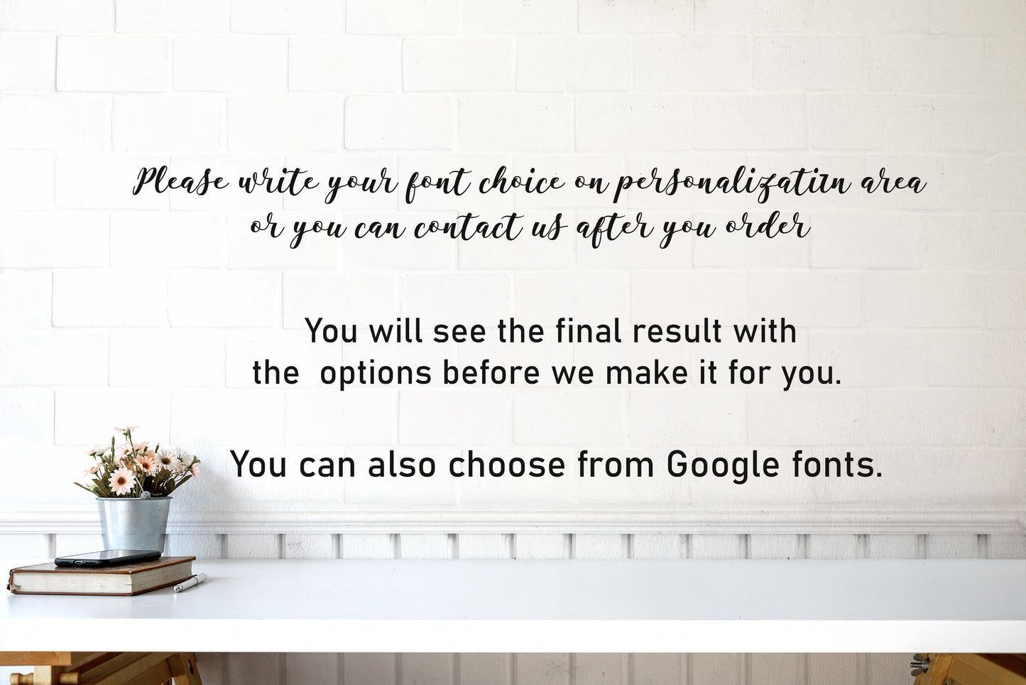 Custom Metal Words For Wall, Personalized Metal Sign - BlackIvyCraft