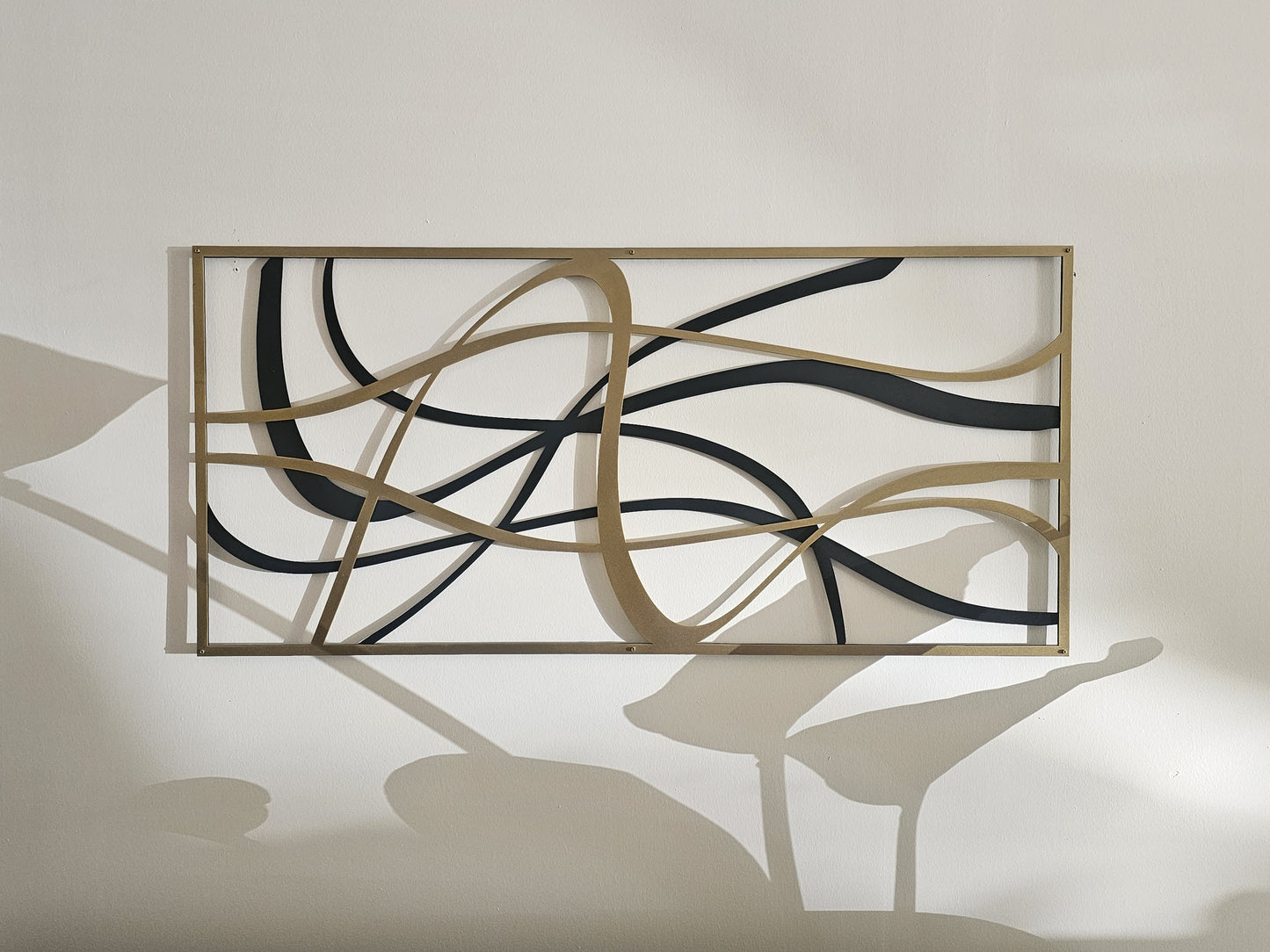 Oversize Abstract Metal Wall Art