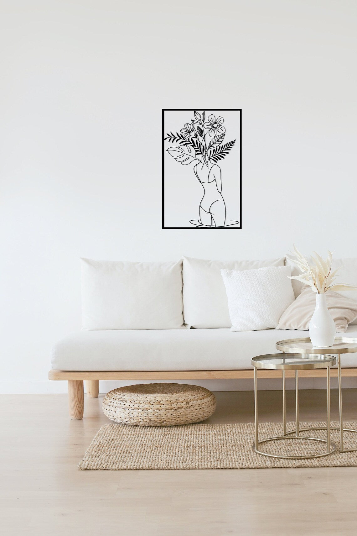 Female Body Metal Wall Art- WA007