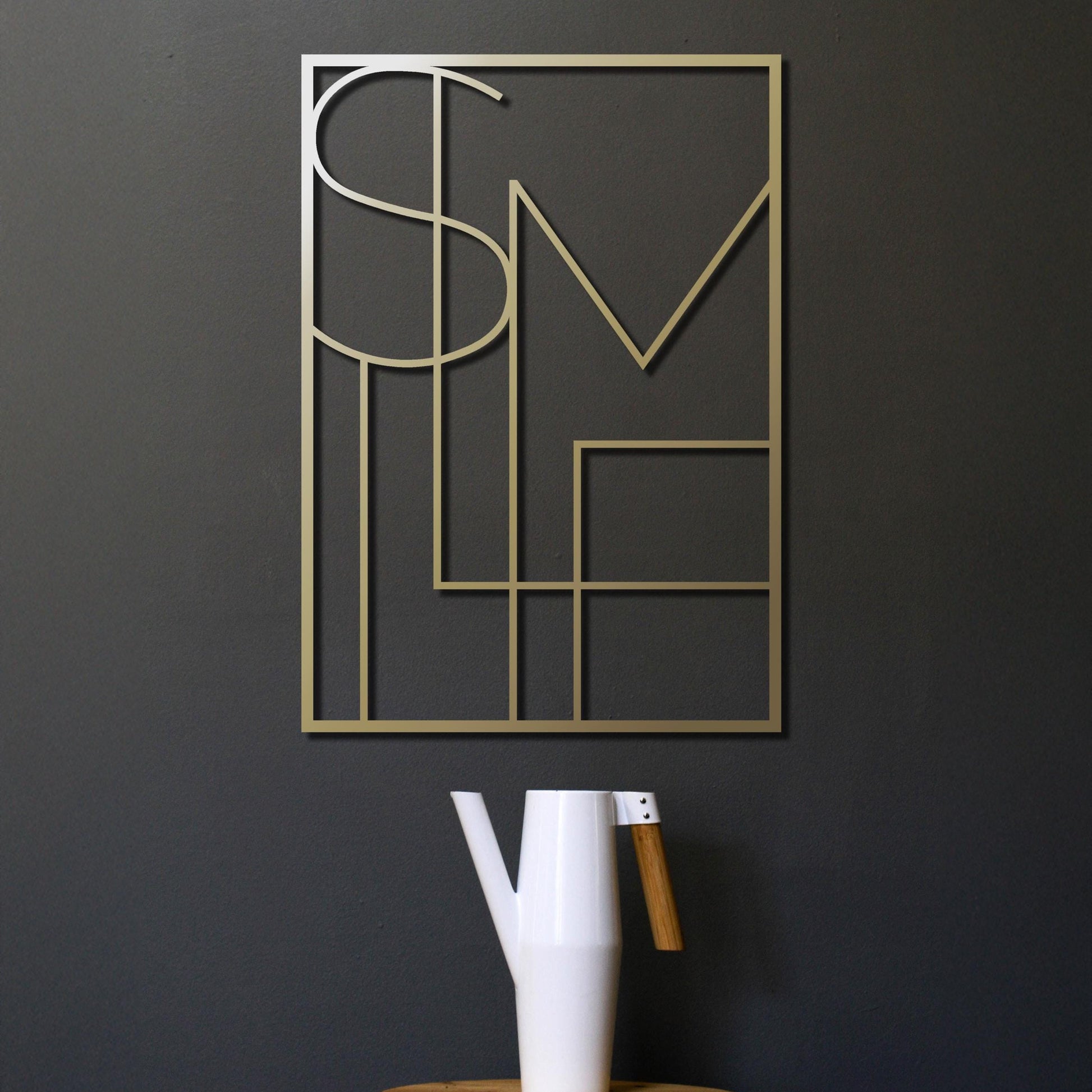 Smile Metal Sign - BlackIvyCraft