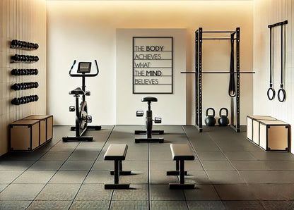 Motivational Gym Metal Decor, Fitness Wall Sign, Home Gym Quote Art, Pilates Studio Sign, Fitness Studio Decor - BlackIvyCraft