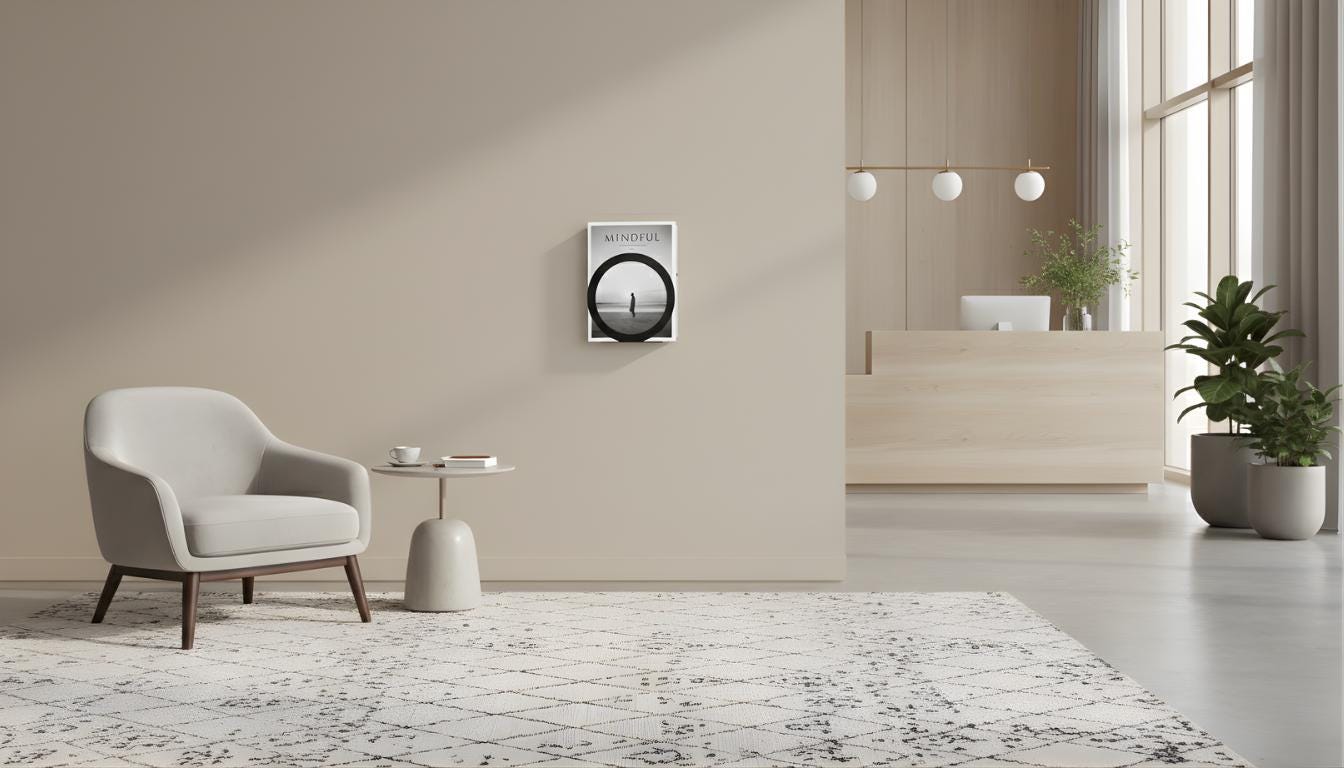 Modern Wall Magazine Rack – Minimalist Metal Book & Record Shelf - BlackIvyCraft