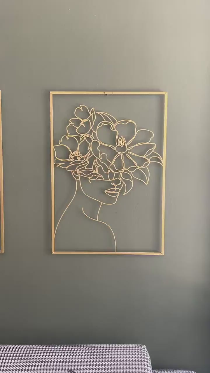 Flower Head Woman