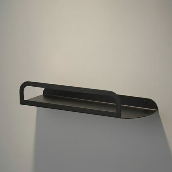 Minimal Bathroom Shelf, Modern Metal Wall Shelf
