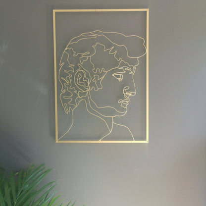 David Michelangelo Wall Art - BlackIvyCrafts
