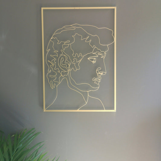 David Michelangelo Wall Art - BlackIvyCrafts