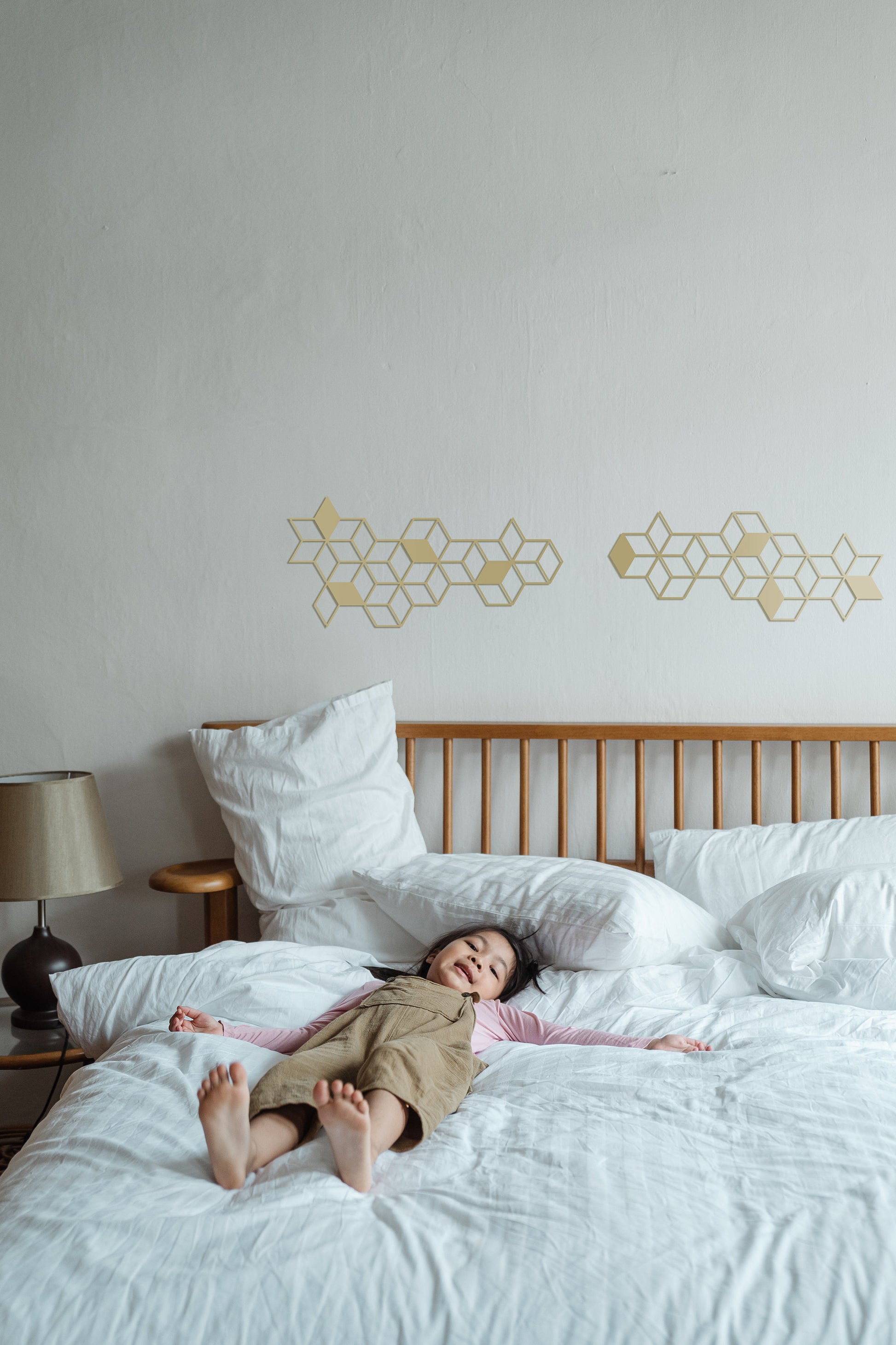 Set Of Hexagon Metal Wall Art - BlackIvyCrafts