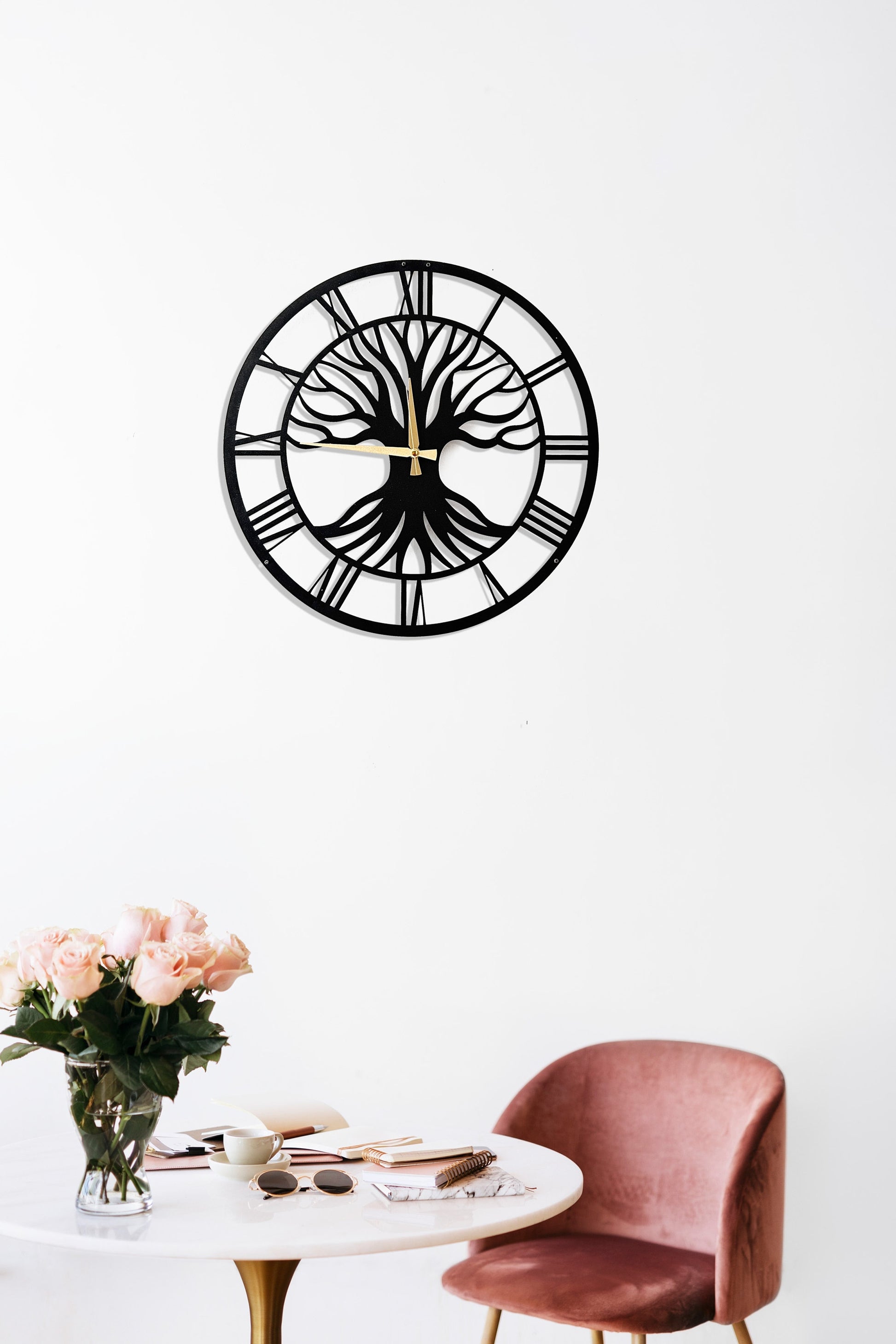 tree of life wall clock