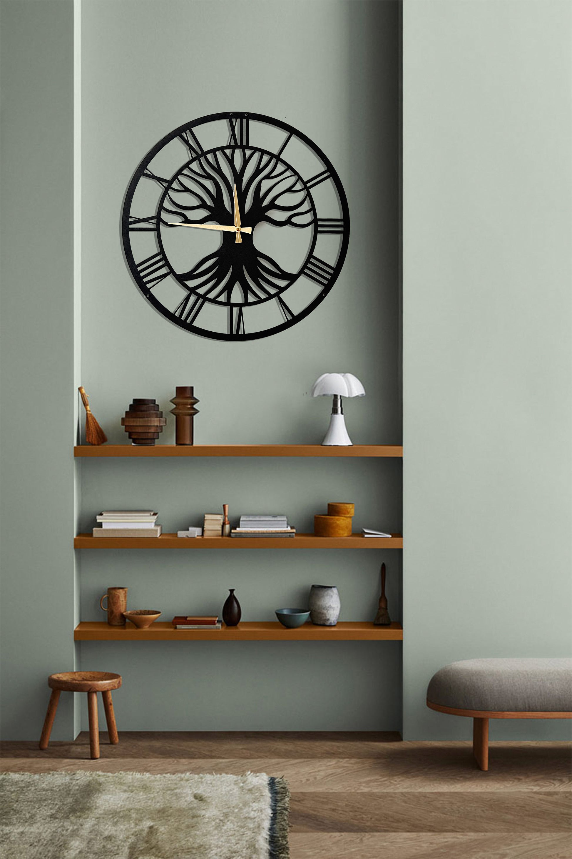 tree of life wall clock